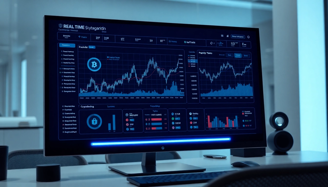 AICoin real-time cryptocurrency market analysis platform showcasing dynamic charts and secure data features for traders.
