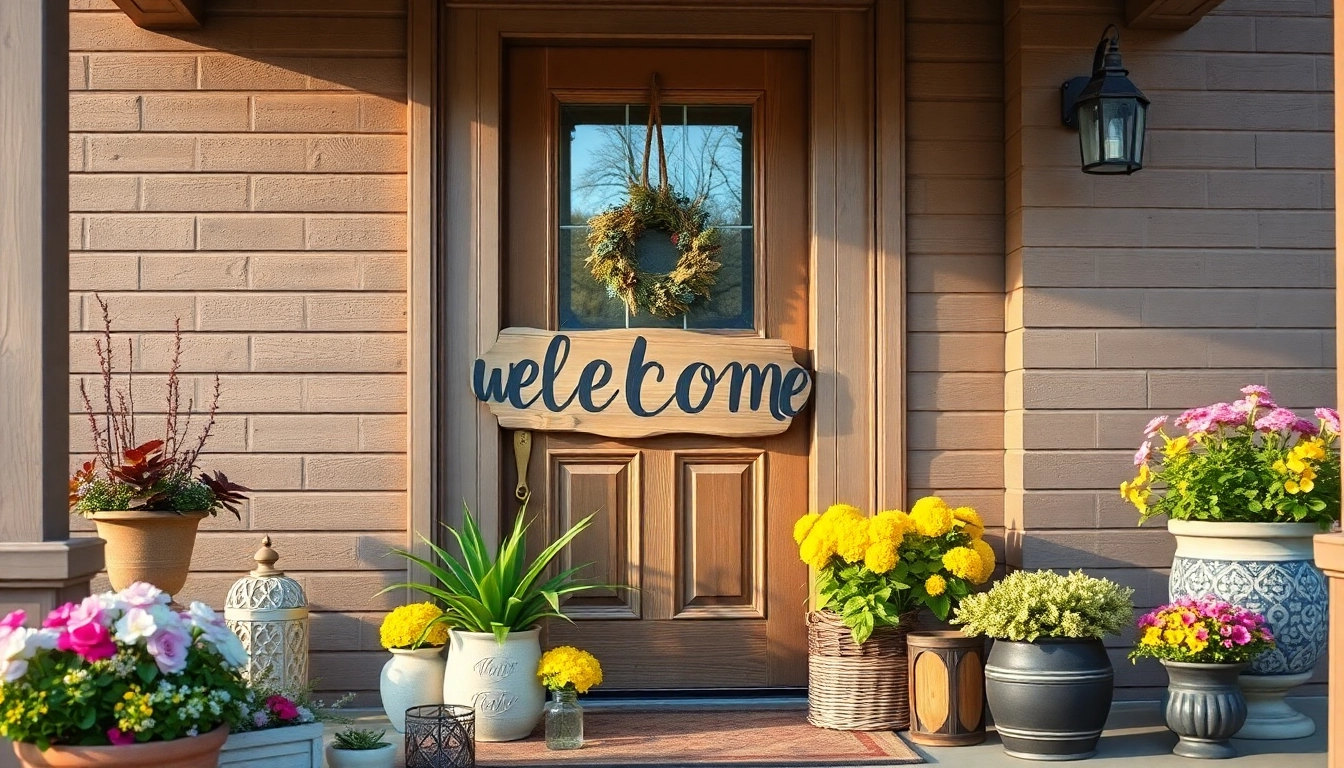 Enhance Your Home’s Charm with Beautiful Welcome Signs for Every Porch