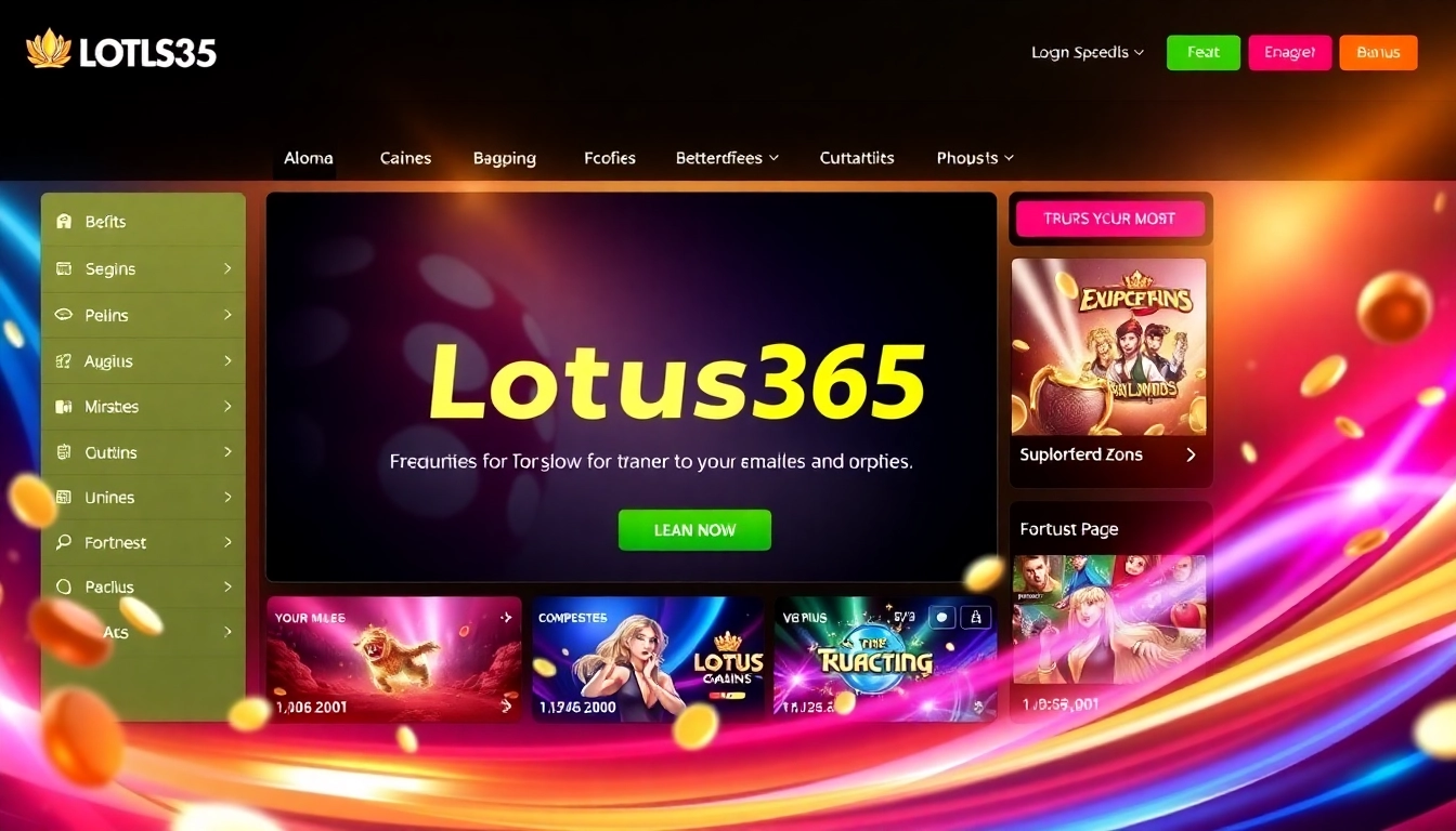 Lotus365 online betting platform showcasing live sports odds, user-friendly interface, and secure transaction features for Indian players.