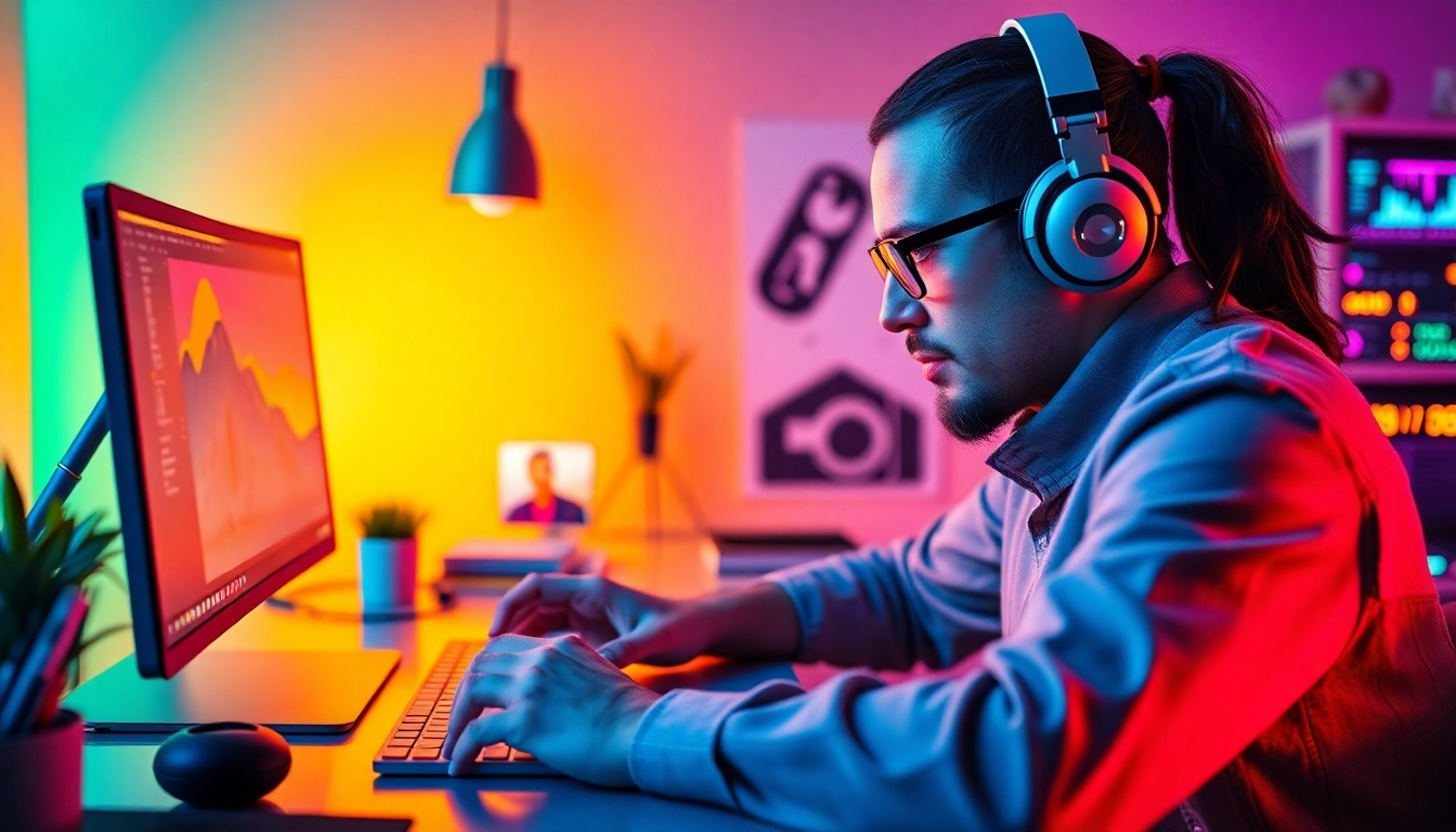Professional user performing AI image editing with Nano Banana on a computer, showcasing