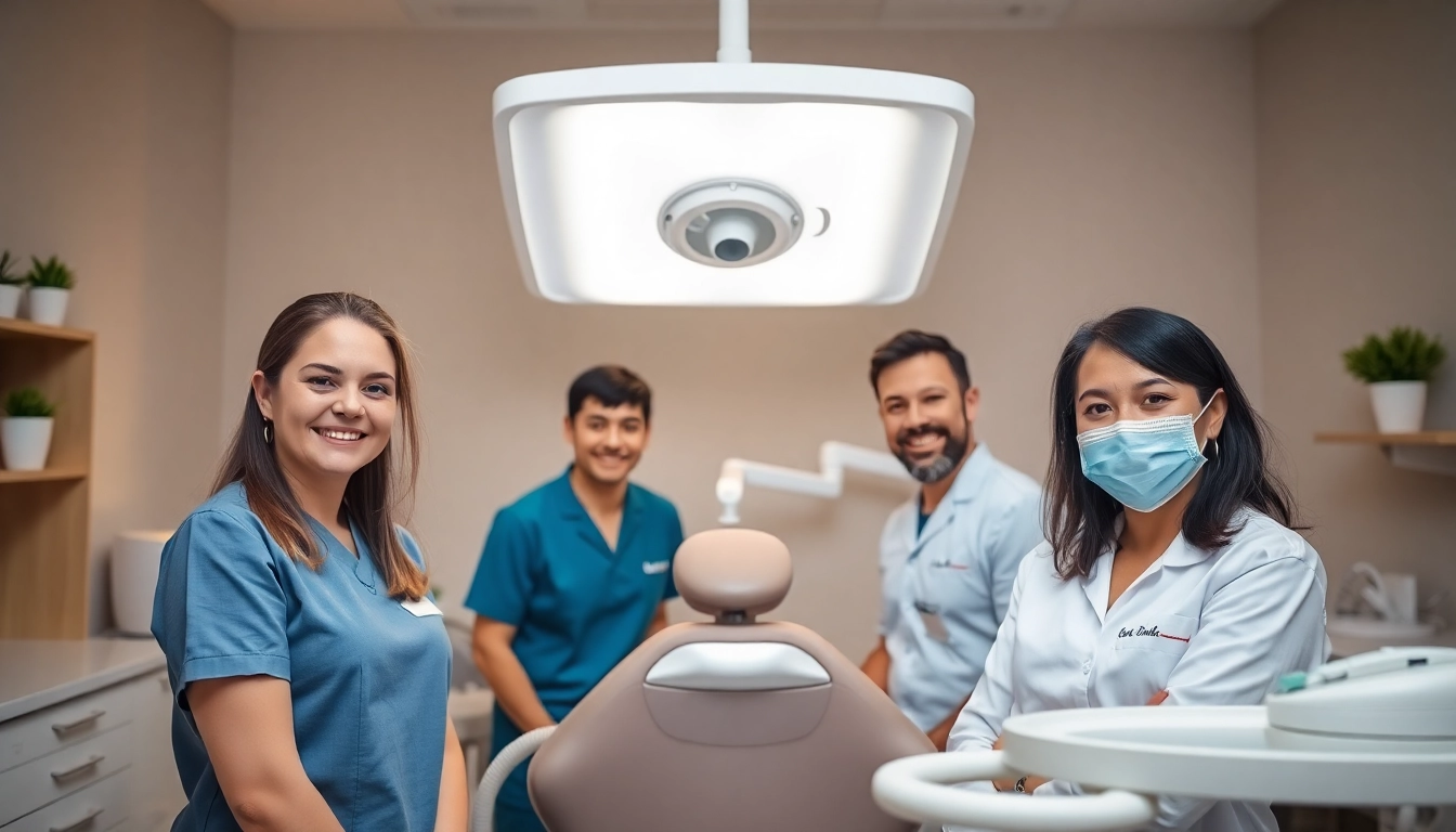 Ventura Bright Dental team providing friendly dental care in a modern, welcoming office environment