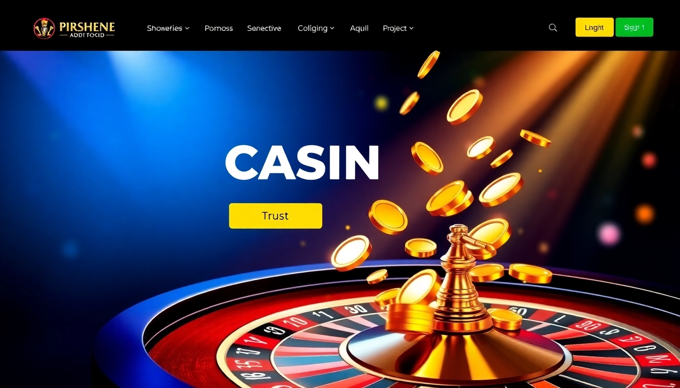 Casinos siteleri showcasing popular online casino platforms with vibrant graphics and engaging