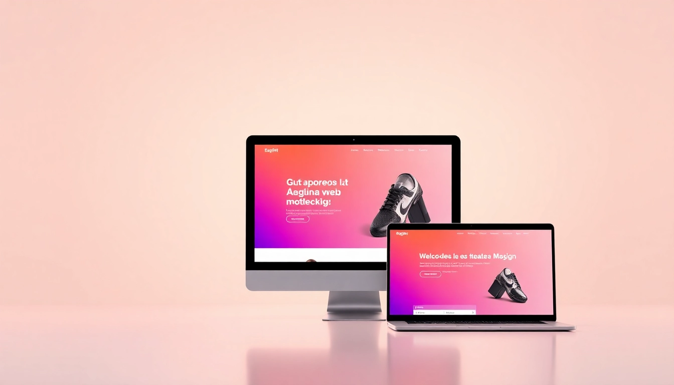 Professional team designing paginas web baratas with modern tools for effective online presence