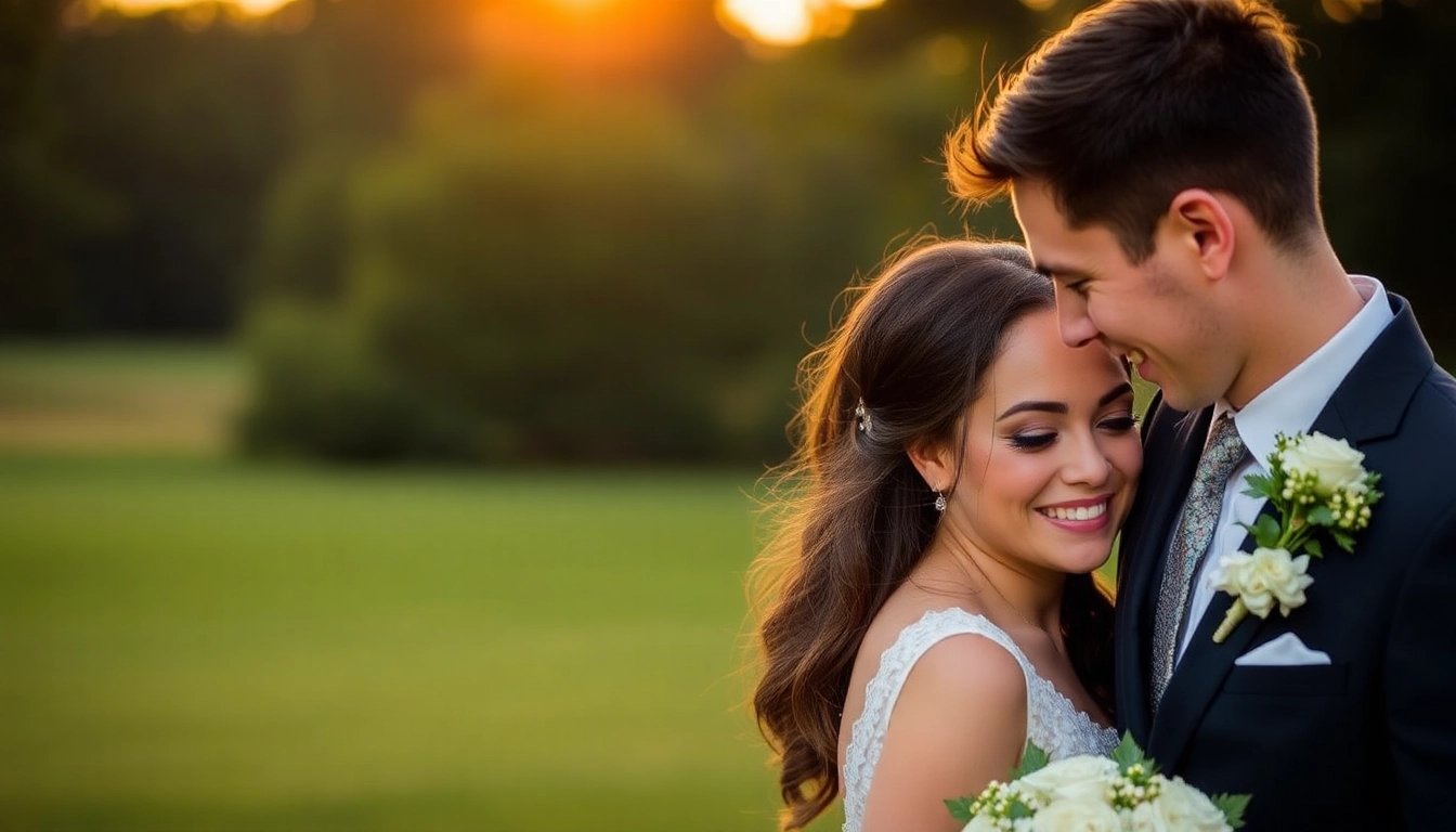 Professional team capturing authentic eskuvoi fotozas moments during outdoor wedding at sunset